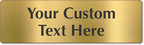 SmartSign Custom Brass Sign - Image 6