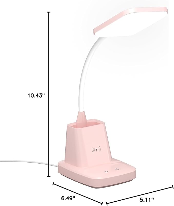 Sailstar Pink Desk Lamp, Small Desk Lamp - Image 9