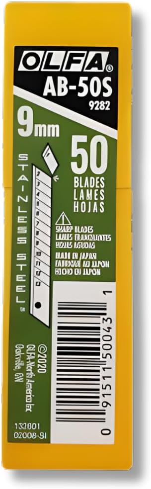 Replacement blades Olfa - (2 Units) (50 per pack Replacement Blade)