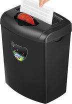 Woolsche 12-Sheet Cross Cut Paper Shredder