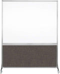 DivideWrite Mobile Whiteboard | Double Sided Dry Erase Board | Portable Office by VERSARE