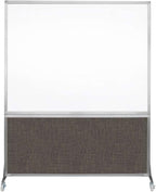 DivideWrite Mobile Whiteboard | Double Sided Dry Erase Board | Portable Office by VERSARE