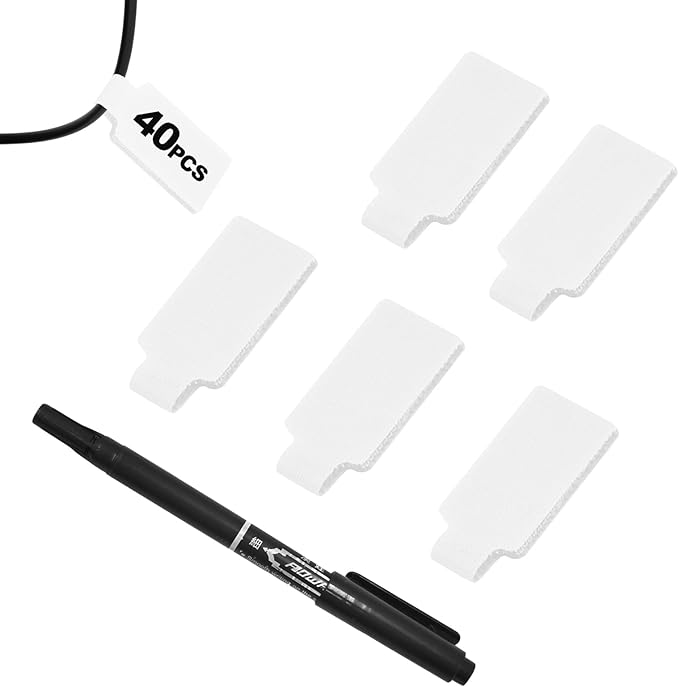 SZ.haitun 40 Pack Cable Labels Tags by SZhaitun