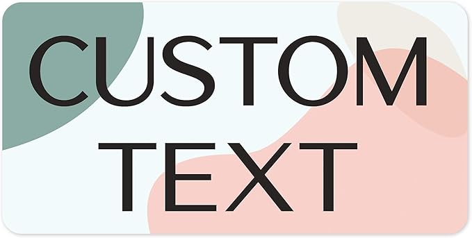 Custom Sign, Custom Street Sign, 11 Font Colors, 13 Font Styles, 4 Hole Options by MySignCenter