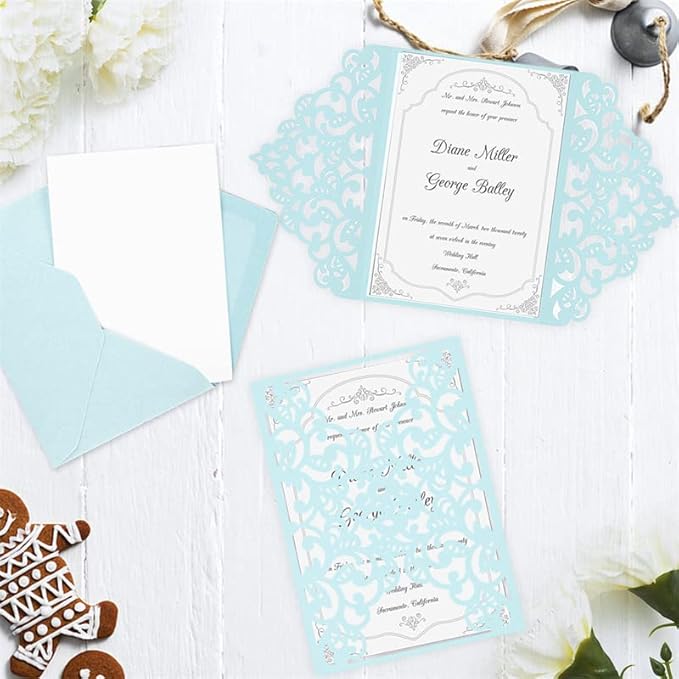 100 Sheets Light Blue Cardstock 8.5 x 11 Pastel Paper, Goefun Blue Card Stock - Image 4