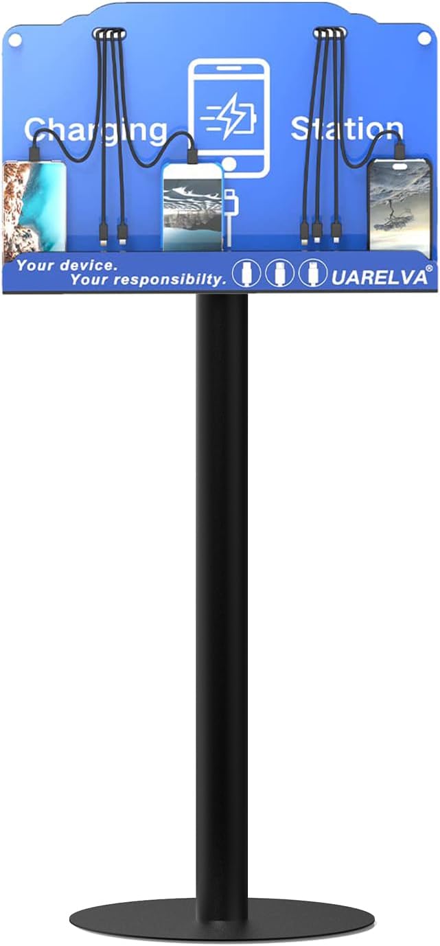 Floor Stand Cell Phone Charging Station by UARELVA