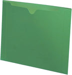 11 pt Green Color Jacket, Letter Size, Dental Style by Ecom+Folders