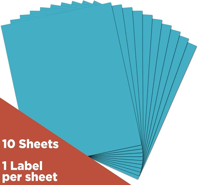 JAM PAPER Full Sheet Shipping Labels - Image 2