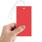 SmartSign Red Tyvek Shipping Tags - Image 2