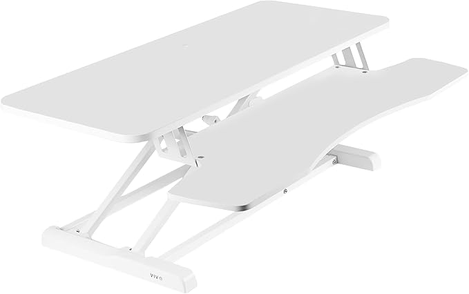 VIVO 36 inch Desk Converter, K Series, Height Adjustable Sit to Stand Riser by VIVO
