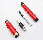 xixixiaozhu Metal Big Fountain Pen Set Medium Nib 0.7mm, Includes Ink Refill - Image 4
