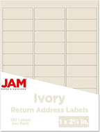 JAM PAPER Return Address Labels by JAMPaper