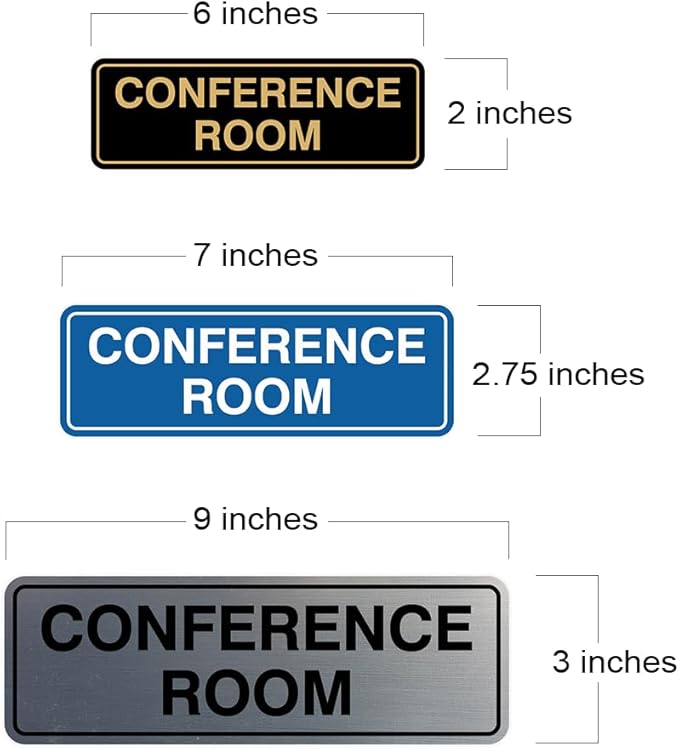 Standard Conference Room Sign - Image 7