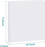 3 Ring Binder 1 Inch, ViVin Sturdy 1"-Slant D Ring Binder - Image 5