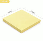 Early Buy Sticky Notes 3x3 Self-Stick Notes Yellow Color 6 Pads, 100 Sheets/Pad - Image 2