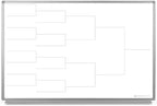 12 Team Bracket Whiteboard 48" x 36" by CreativeSafetySupply