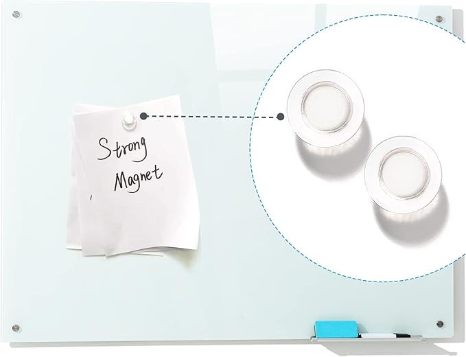 Magnetic Dry Erase Glass WhiteBoard - Image 4
