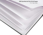 VIVID SCRIBBLES Dotted Journal – 140gsm Bleed Proof Thick White Paper – 200 - Image 2