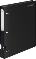 MUKAWA 1 Inch 3 Ring Binder, D-Ring Binder Holds 250 Sheets, PP Cover by Unknown