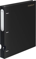 MUKAWA 1 Inch 3 Ring Binder, D-Ring Binder Holds 250 Sheets, PP Cover by Unknown