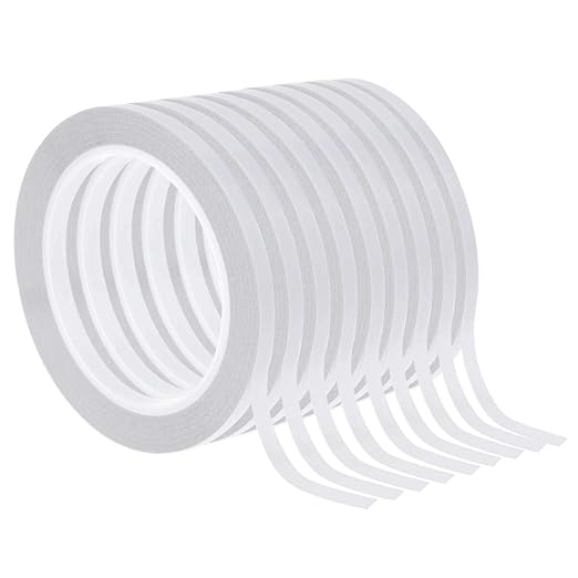 cridoz Double Sided Adhesive Tape, 9 Rolls Double-Side Craft Tape by cridoz