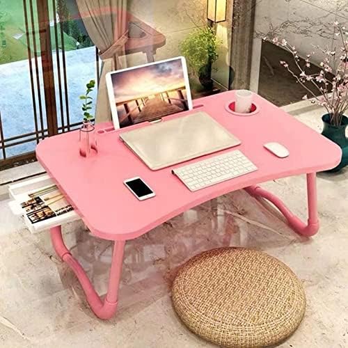 Laptop Desk Foldable Bed Table, Portable Lap Desk Laptop Bed Tray Table with ...