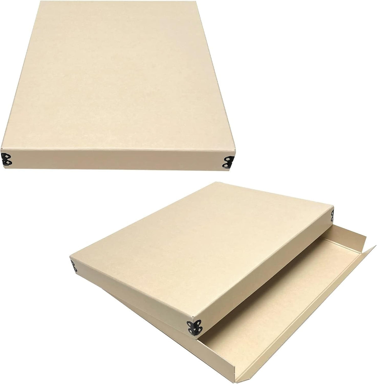 Lineco Museum Archival Storage Box, 11.75x15.25x1.5 in. Drop Front Design.