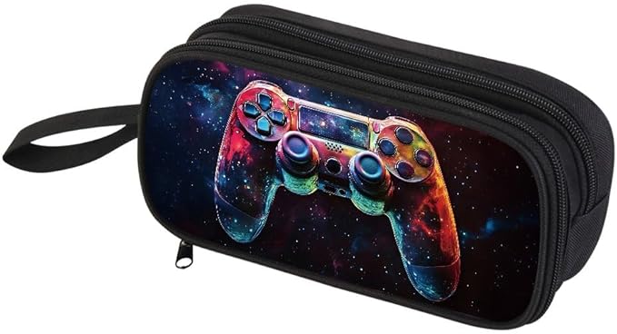 HiGaits Pencil Case for Boys, Durable Pen Box Game Controller by Unknown