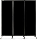 Upgrade Version Room Partition and Divider, Freestanding Rolling Dividers by StrongBird