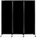 Upgrade Version Room Partition and Divider, Freestanding Rolling Dividers by StrongBird