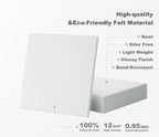G Gamit Large Felt Wall Tiles Bulletin Board, Large Cork Board Alternative - Image 3
