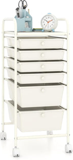 Giantex 6 Storage Drawer Cart Rolling Organizer Cart by Giantex