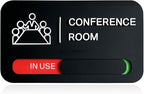 ANIWEY Acrylic Office Meeting Room Door Sign, 8.8 x 5.1 inches.Conference Room by ANIWEY