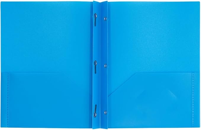 JAM PAPER Plastic Color POP Folders - Image 2