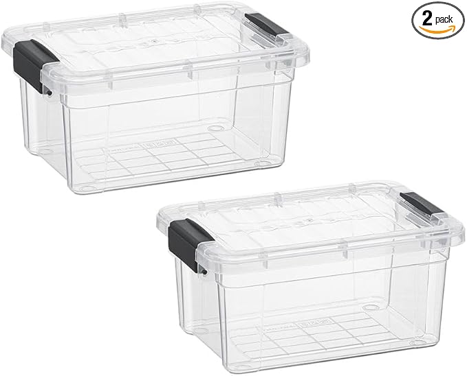 Superio Clear Storage Bins by Superio