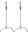 2 Pack Photography C Stand: 100% Stainless Steel by Takerers