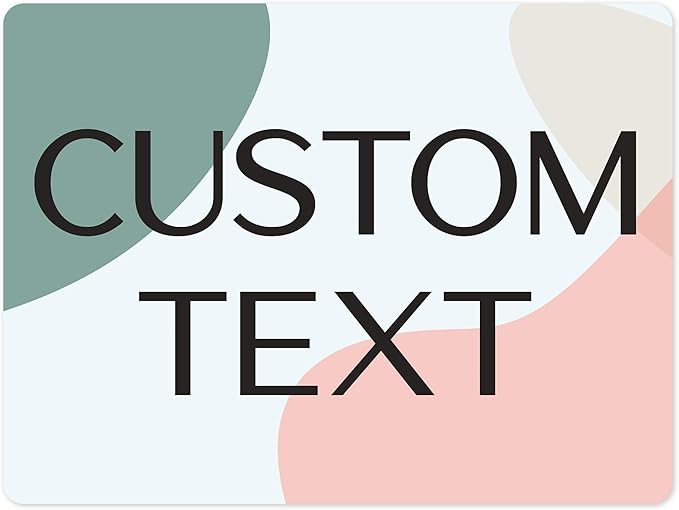 Custom Sign, Custom Street Sign, 11 Font Colors, 13 Font Styles, 4 Hole Options by MySignCenter