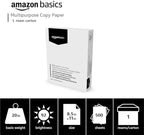 Amazon Basics Multipurpose Copy Printer Paper, 8.5 x 11 Inches, 20 lb, 1 Ream - Image 3