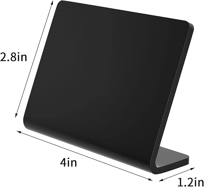 20 Pack Acrylic Mini Chalkboard Sign - Image 2