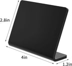 10 Pack Acrylic Mini Chalkboard Signs - Image 2