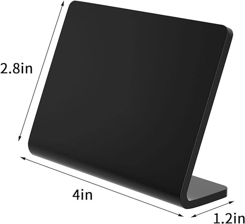 10 Pack Acrylic Mini Chalkboard Signs - Image 2