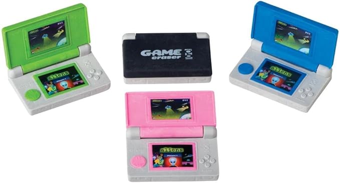 Raymond Geddes Game Erasers for Kids by RaymondGeddesCompanyInc