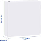 3 Ring Binder 2 Inch, ViVin Sturdy 2"-Slant D Ring Binder - Image 5