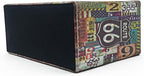 Pen Holder, Rectangle Vintage Pencil Holder with 2 Compartments, PU Leather Art Remote Control Holder Organizer Storage for Desk Accessory (66 Route)