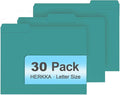 File Folder, HERKKA 30 Pack 1/3 Cut Tab File Folders, File Folders Great by HERKKA