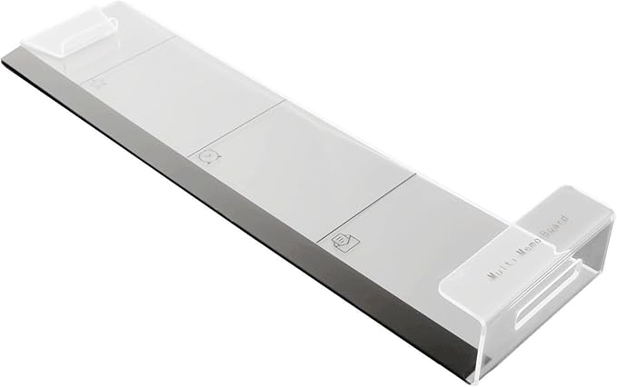 Acrylic Monitor Memo Board for Sticky Notes, Transparent Message Holder - Image 3