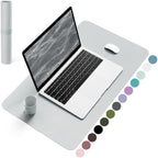 YSAGi Non-Slip Leather Desk Pad, Waterproof Laptop Computer Desk Keyboard Mat by YSAGi