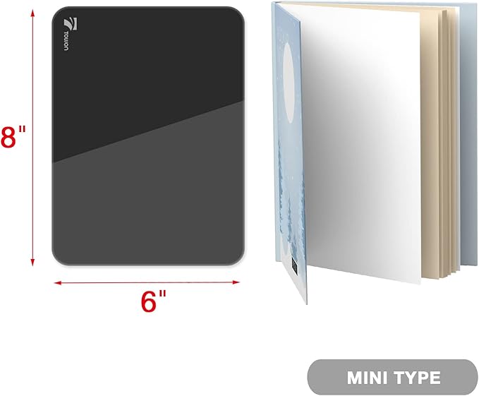 TOWON Small Glass Dry Erase Board, Desk White Board - Image 7