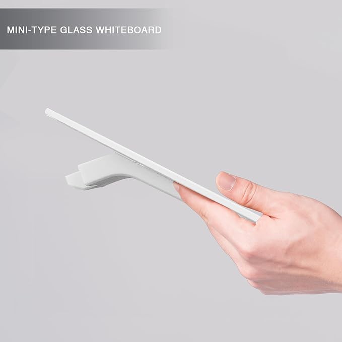 Small Glass Desk Whiteboard Dry-Erase Board - Image 7