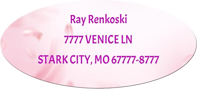 Made in USA Custom Return Address Stickers Labels Customized Mailing Label by HOOKAH+SUN